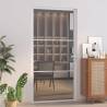 Interior Door 102.5x201.5 cm White ESG Glass and Aluminium Colour white and dark transparent Size 102.5 x 201.5 cm Quantity in Package 1 Model 2 horizontal bars 