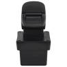 Car Armrest Black 17x40x(31-49) cm - Stylish Storage Solution