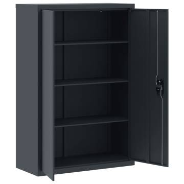 File Cabinet Anthracite 90x40x140 cm Steel - Durable & Stylish