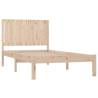 Bed Frame Solid Wood Pine 100x200 cm - Modern Design