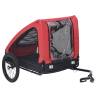 Pet Bike Trailer Red and Black Colour red and black 