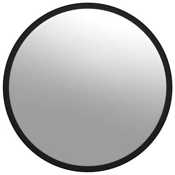 Indoor Convex Traffic Mirror Black Ø40 cm Acrylic - Safety & Security