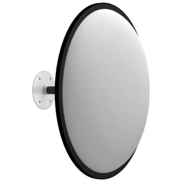 Indoor Convex Traffic Mirror Black Ø40 cm Acrylic - Safety & Security