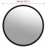 Indoor Convex Traffic Mirror Black Ø40 cm Acrylic - Safety & Security