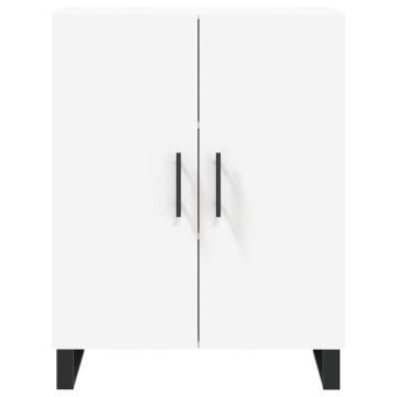 Stylish Highboard in White - 69.5x34x180 cm | HipoMarket