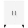 Stylish Highboard in White - 69.5x34x180 cm | HipoMarket