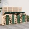 Quadruple Wheelie Bin Storage Solid Wood Pine Colour natural pine Number of bins 1 