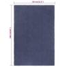 Navy Blue Cotton Rug 80x160 cm - Soft & Stylish Décor