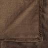 Cocoa Brown Blanket 150x200 cm - Soft Polyester Comfort