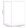 Transparent Acrylic Display Box - 14x14x22 cm | HipoMarket