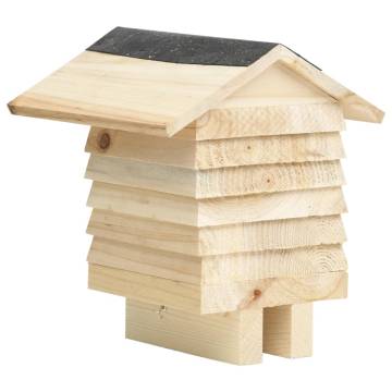 Bee Hotel Solid Firwood - Enhance Your Garden for Solitary Bees