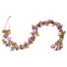 Light Purple Artificial Flower Garlands - 6 Pcs | 250 cm