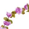 Light Purple Artificial Flower Garlands - 6 Pcs | 250 cm