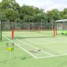 Tennis Net Black and Red 500x100x87 cm Polyester Size 500 x 100 x 87 cm 