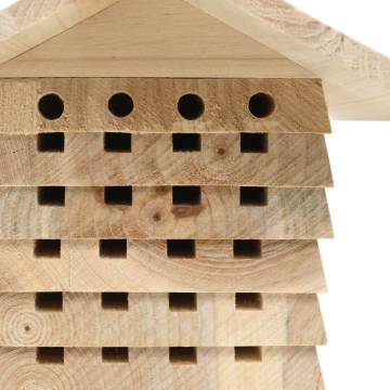 Bee Hotel Solid Firwood - Enhance Your Garden for Solitary Bees