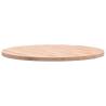 Round Solid Wood Beech Table Top Ø70x2.5 cm | HipoMarket