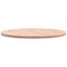 Round Solid Wood Beech Table Top Ø70x2.5 cm | HipoMarket