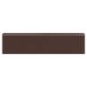 Garden Shed Dark Brown 192x855x223 cm – Durable Outdoor Storage