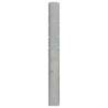 Garden Fence Posts 20 pcs Silver 180 cm Galvanised Steel