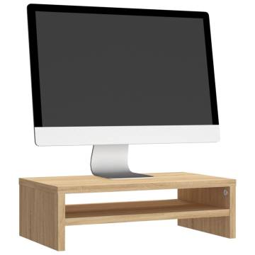 Monitor Stand Sonoma Oak - Stylish and Functional