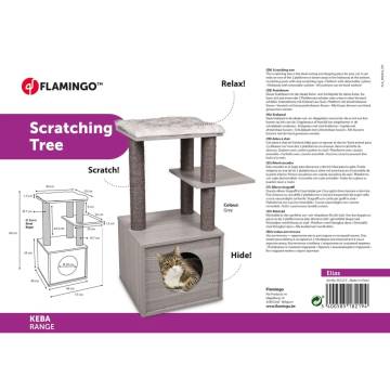 FLAMINGO Cat Scratching Tree Elias - Stylish & Fun for Cats