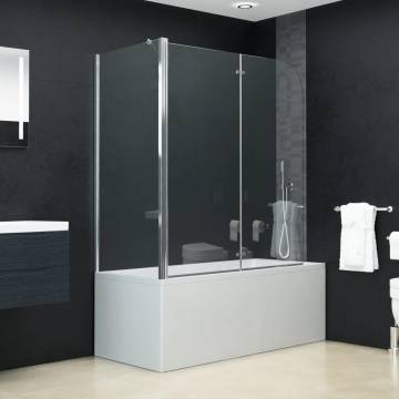 Stylish Bi-Folding Shower Enclosure ESG 120x68 cm | HiPoMarket