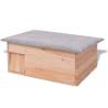 Hedgehog House 45x33 cm - Safe & Cozy Shelter