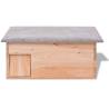 Hedgehog House 45x33 cm - Safe & Cozy Shelter