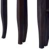 Nesting Side Tables 3 pcs Light Black Solid Wood Mahogany