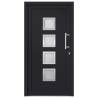 Stylish Anthracite Front Door 98x190 cm - Secure & Elegant