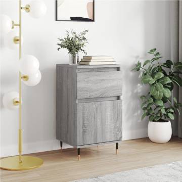 Trendy Grey Sonoma Sideboard - 40x35x70 cm | Hipomarket