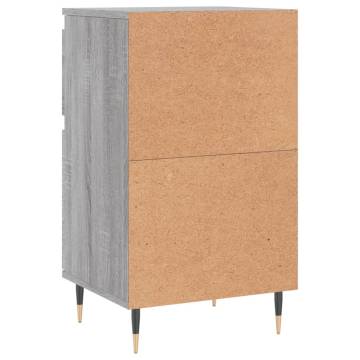 Trendy Grey Sonoma Sideboard - 40x35x70 cm | Hipomarket