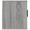 Wall Mounted TV Cabinet Grey Sonoma - Stylish Storage Solution