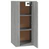 Wall Mounted TV Cabinet Grey Sonoma - Stylish & Practical