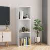 Book Cabinet/TV Cabinet White 36x30x114 cm Engineered Wood Colour white Size 36 x 30 x 114 cm Quantity in Package 1 