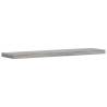 Grey Sonoma Wall Shelves - 8 pcs, 40x10 cm | HipoMarket