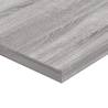 4 pcs Grey Sonoma Wall Shelves - Durable Engineered Wood