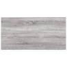 Wall Shelves 4 pcs Grey Sonoma - Engineered Wood | HiPo Market