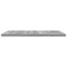 Stylish Grey Sonoma Wall Shelves - 4 pcs | HipoMarket