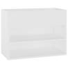 Stylish Shoe Bench White 60x30x45 cm - Organize Your Space