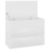 Stylish Shoe Bench White 60x30x45 cm - Organize Your Space