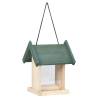 Bird Feeders 4 pcs Firwood - Durable & Stylish for Your Garden