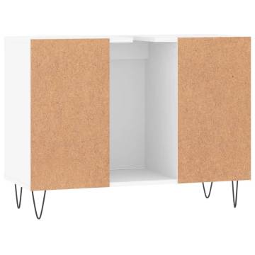 Stylish White Bathroom Cabinet - 80x33x60 cm | HipoMarket