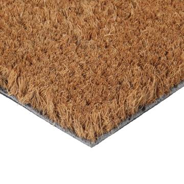 Tufted Coir Door Mat 45x75 cm - Natural Entrance Mat