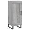 Stylish Highboard Grey Sonoma | 34.5x34x180 cm | HipoMarket