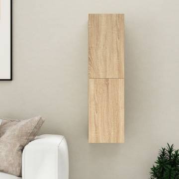 Stylish Sonoma Oak TV Cabinet - 30.5x30x110 cm | HipoMarket