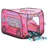 Children's Play Tent with 250 Balls - Pink, 70x112x70 cm