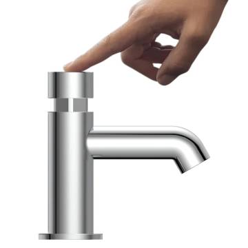 SCHÜTTE Cold Water Pillar Tap LIMA Chrome | Eco-Friendly Design