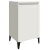 Trendy White Bedside Cabinets - 2 pcs, 40x35x70 cm | HipoMarket