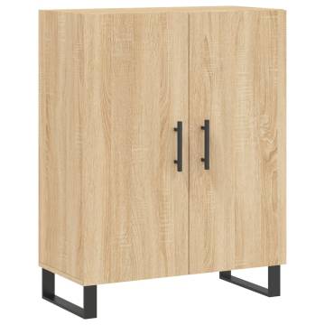 Stylish Highboard Sonoma Oak - 69.5x34x180 cm | HipoMarket